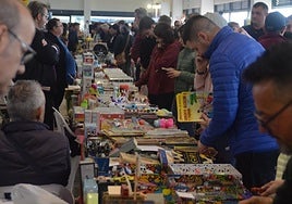 Coleccionistas en busca de algún objeto de interés.