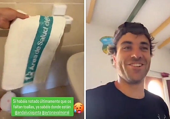 La sorpresa de un 'influencer' al encontrar toallas del SES en un hotel de Marruecos