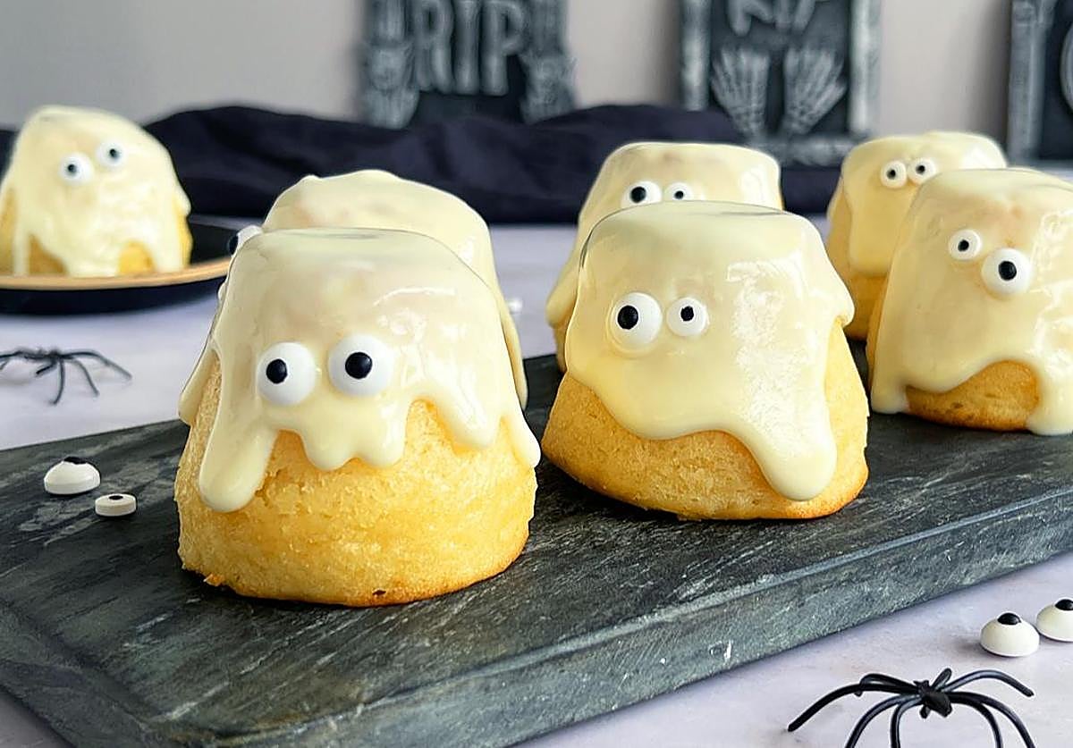 Postre de limón para Halloween