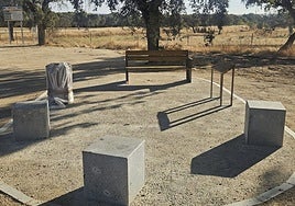 Acondiciomiento en el entorno del dolmen de Lácara.