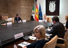 Consejo de Gobierno del 1 de abril, en el que se aprobó el anteproyecto de ley de Uninde.