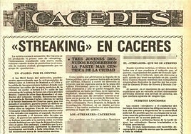 Recorte en HOY del suceso.