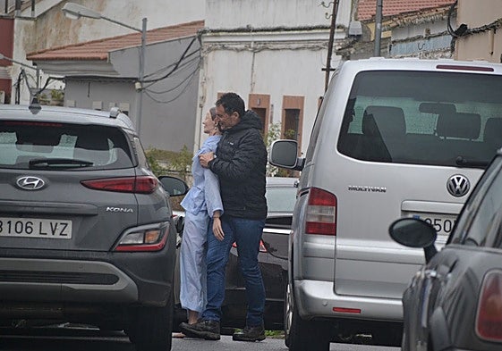 El crimen de Zafra fue reconstruido con un muñeco el pasado enero en la calle Belén.