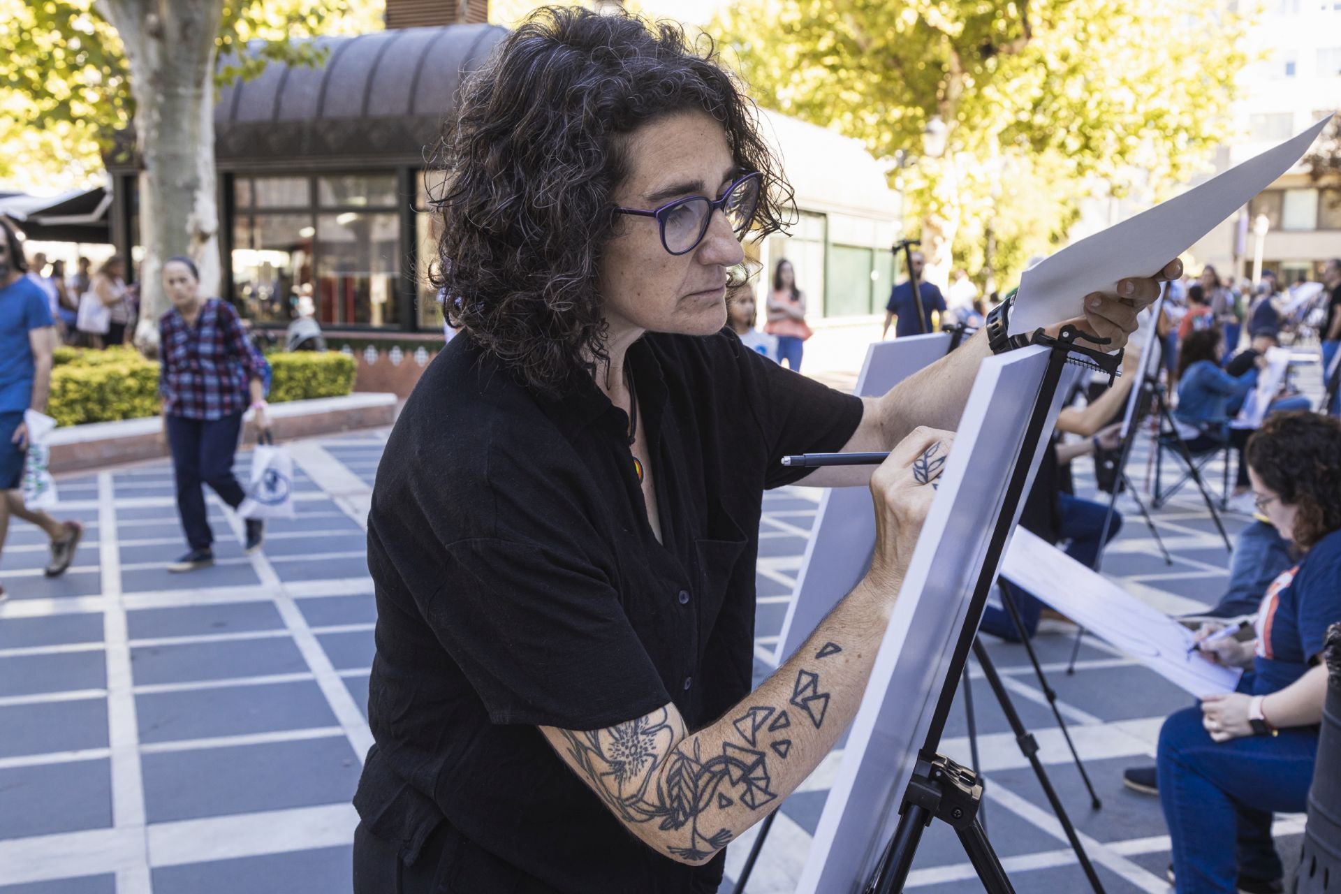 Fotos | El cómic invade el Paseo de San Francisco de Badajoz