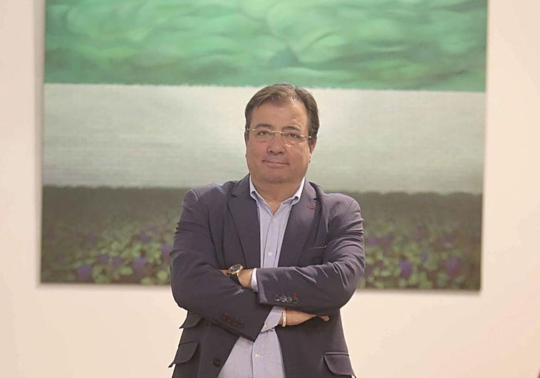 Guillermo Fernández Vara en su etapa de presidente de la Junta.