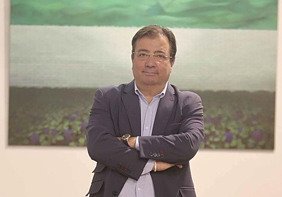 Guillermo Fernández Vara en su etapa de presidente de la Junta.