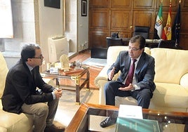 Gallardo y Vara en una imagen de archivo.