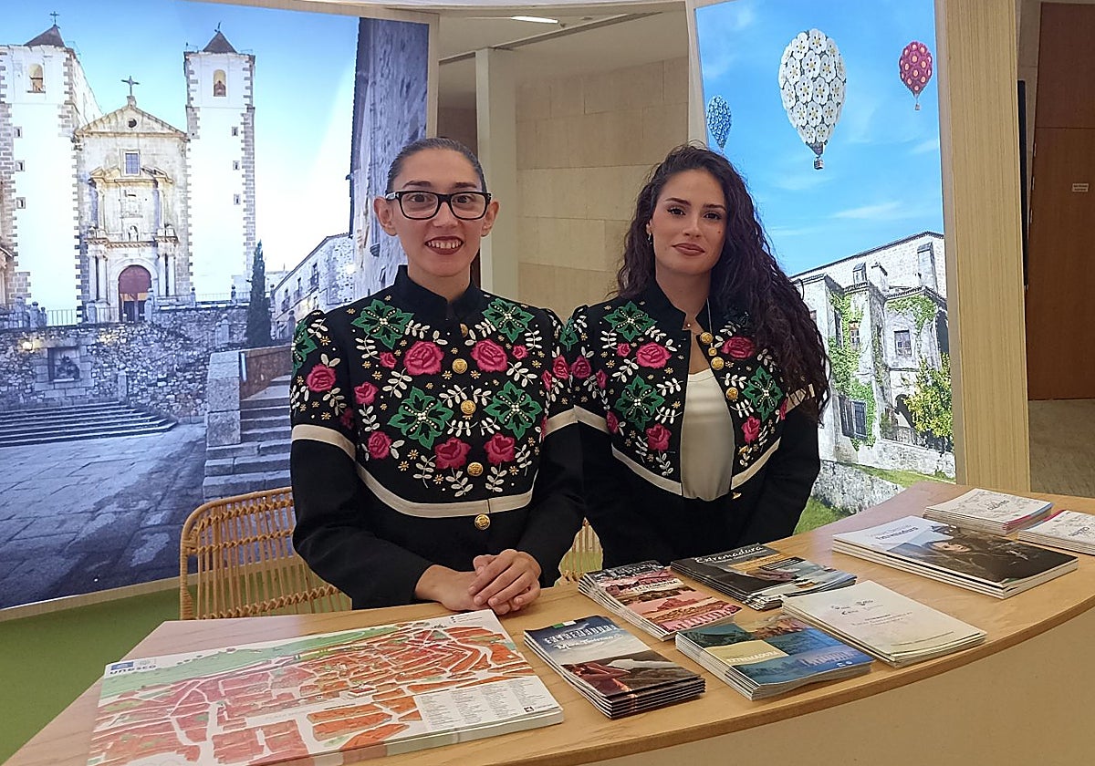 Stand promocional de Extremadura en Turespaña.