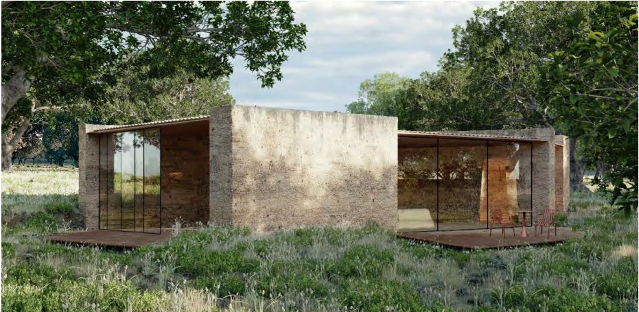 Así es el alojamiento hotelero que proyecta el dueño de Quirón en Monfragüe