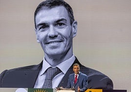 Fotos | La intervención de Pedro Sánchez en Turespaña, en imágenes
