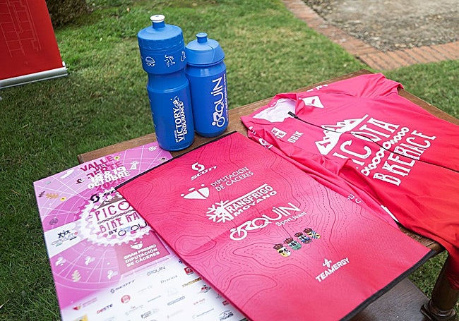 Detalle del maillot de la Picota Bke Race.