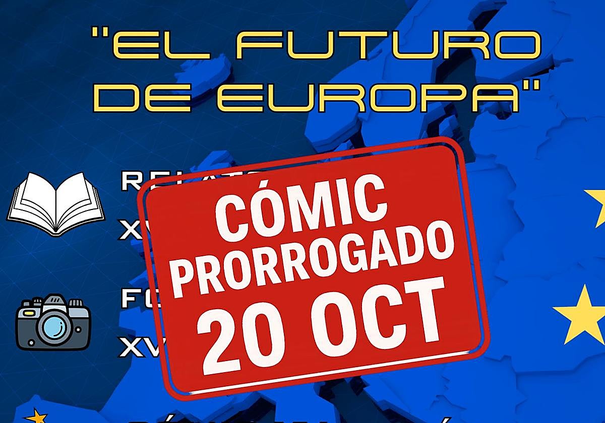 Nueva fecha para el concurso «El Futuro de Europa» Cómic XV Edición