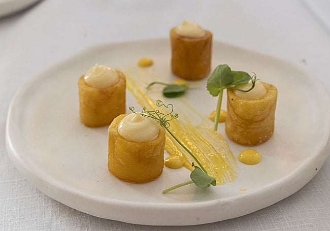 Patatas al estilo Virú con ají.