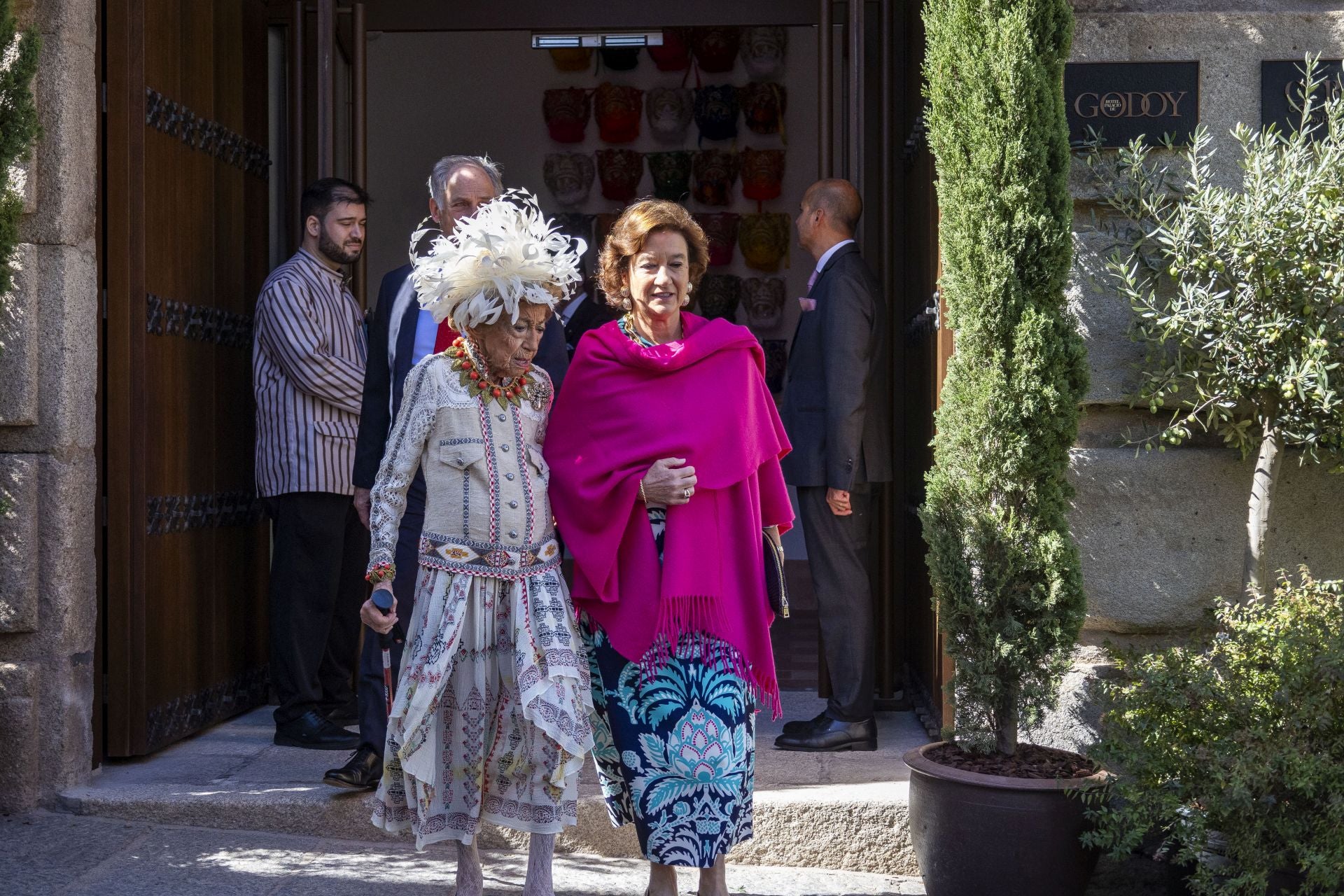 La boda de Fernando Palazuelo y Micaela Belmont, en imágenes