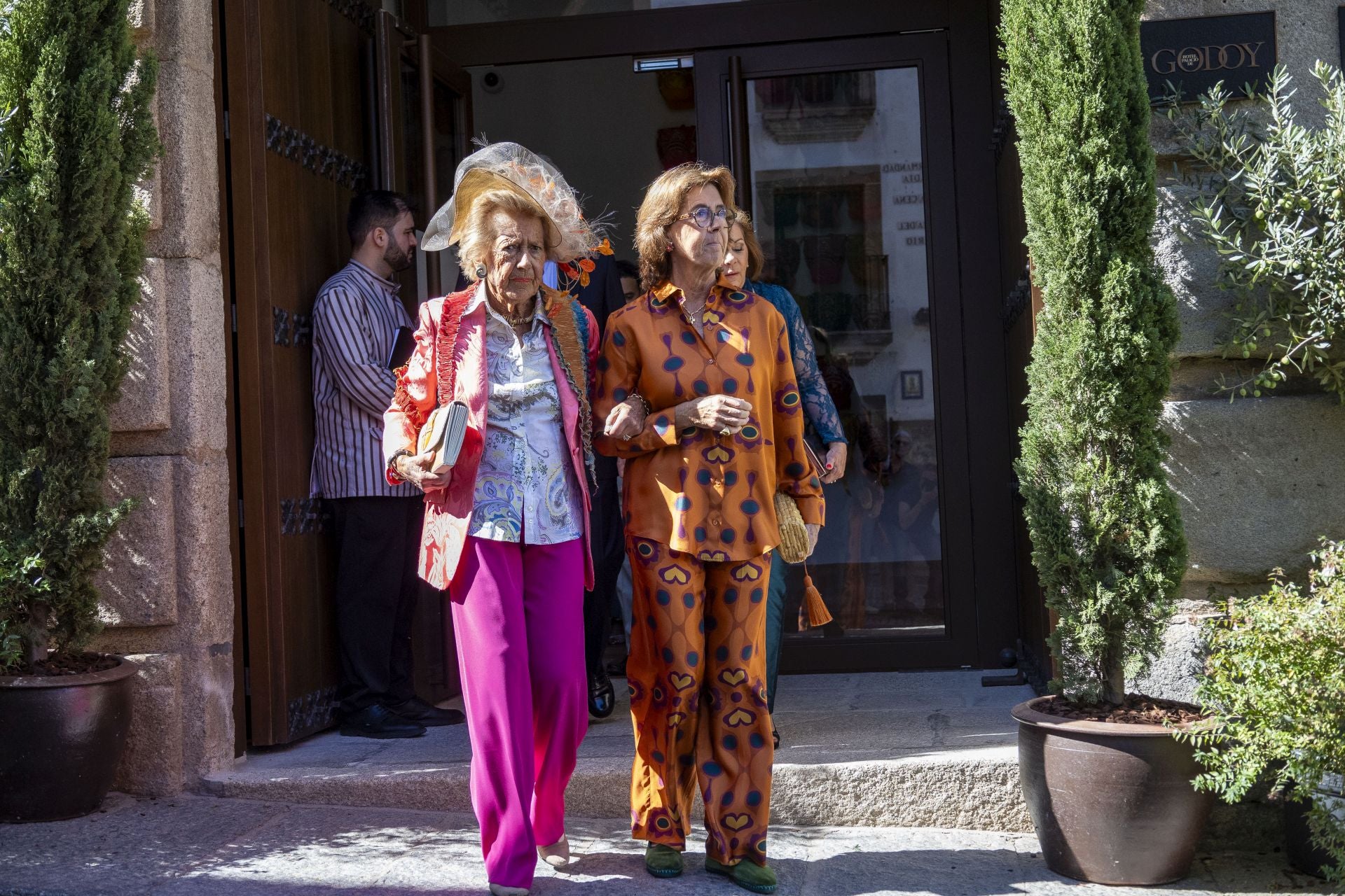 La boda de Fernando Palazuelo y Micaela Belmont, en imágenes