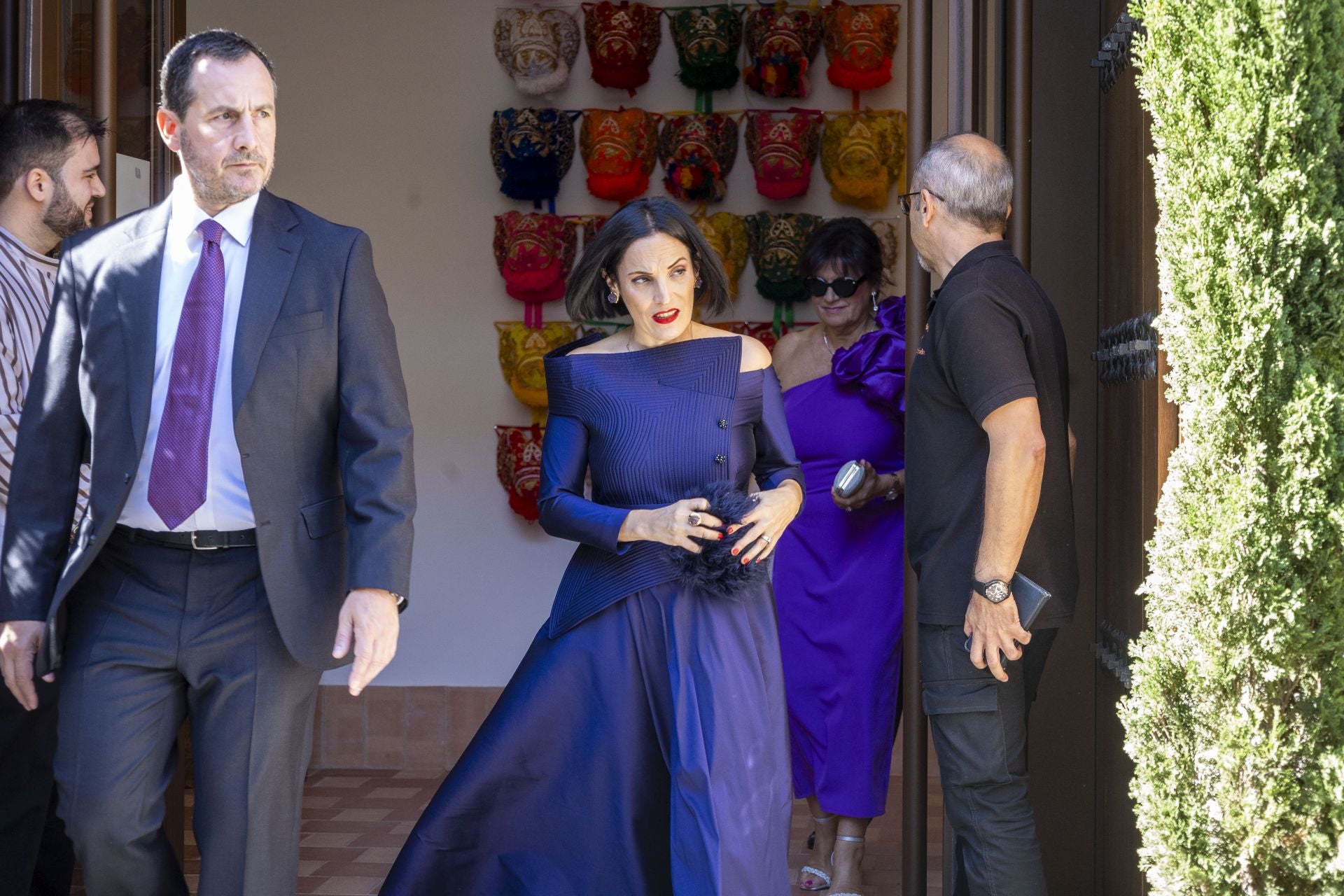 La boda de Fernando Palazuelo y Micaela Belmont, en imágenes