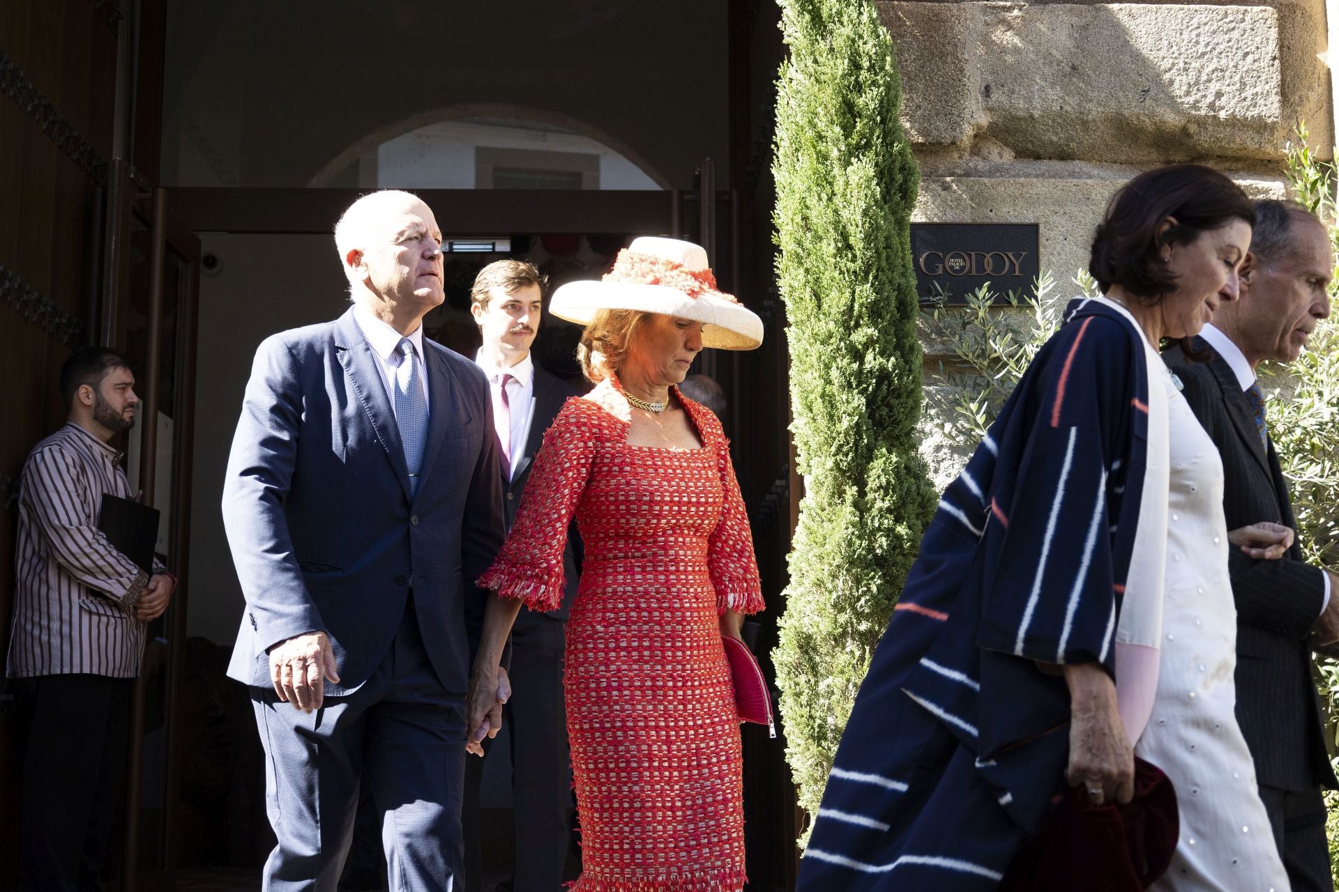 La boda de Fernando Palazuelo y Micaela Belmont, en imágenes