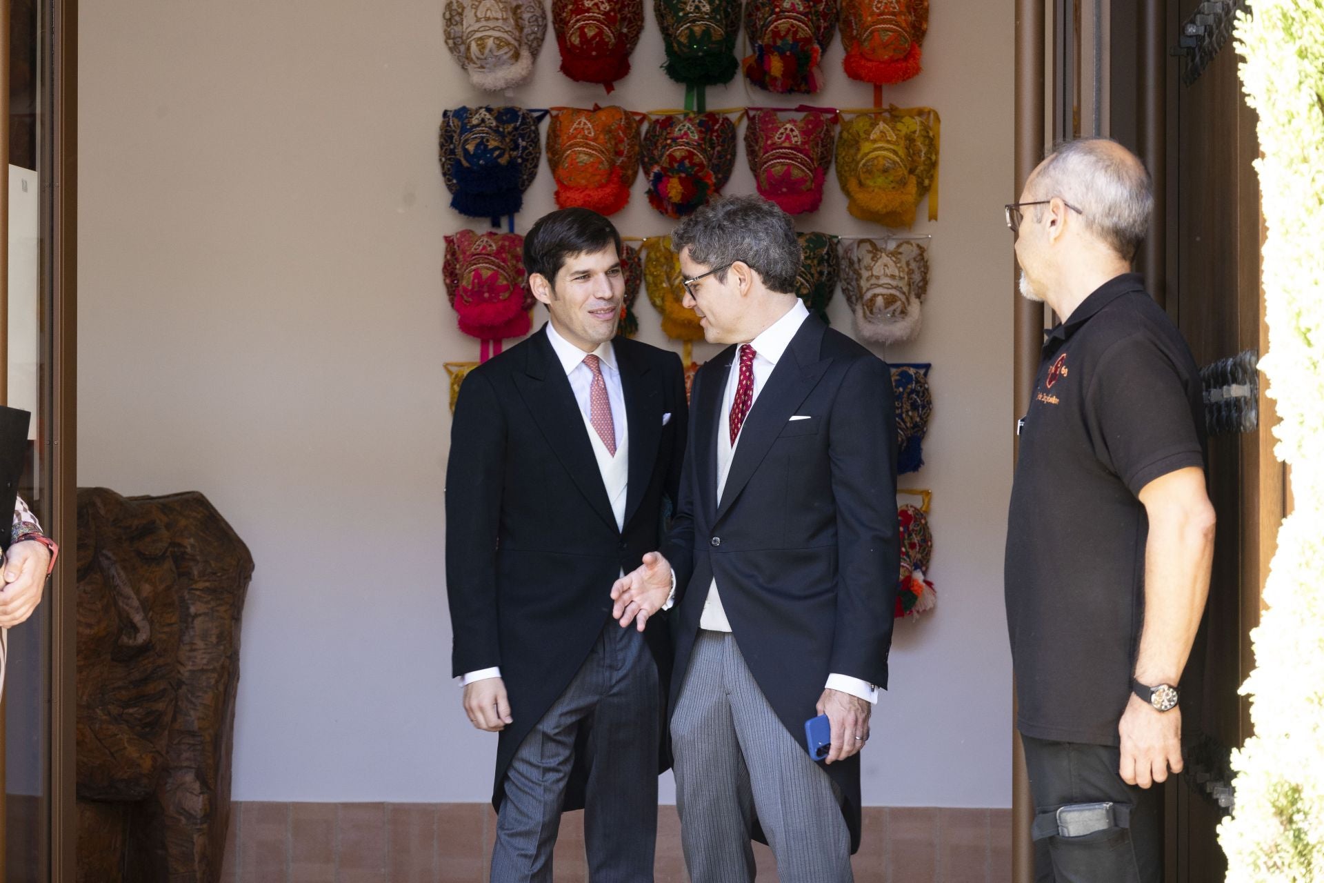 La boda de Fernando Palazuelo y Micaela Belmont, en imágenes
