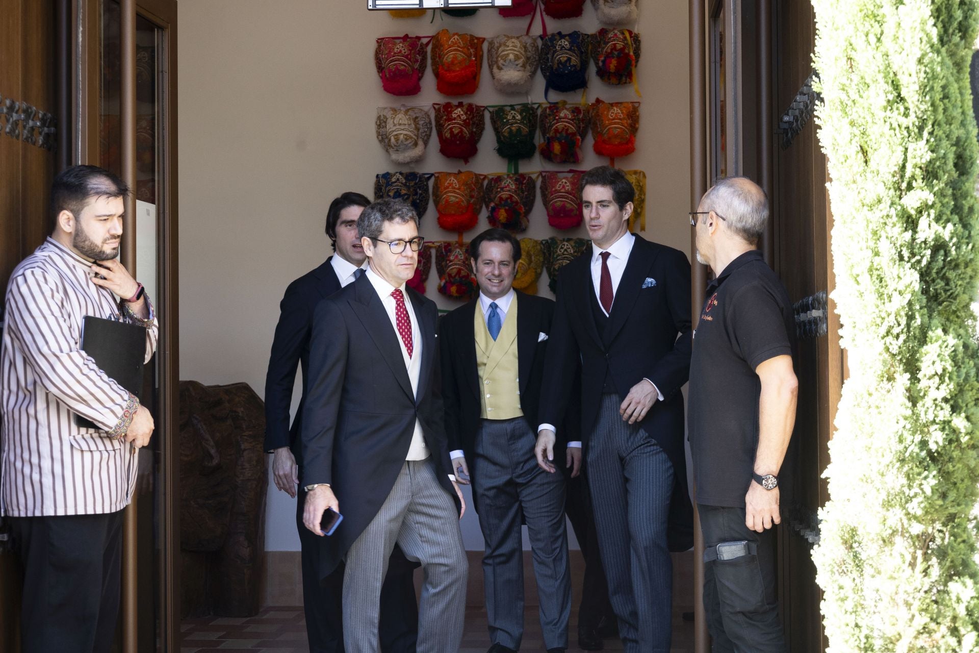 La boda de Fernando Palazuelo y Micaela Belmont, en imágenes