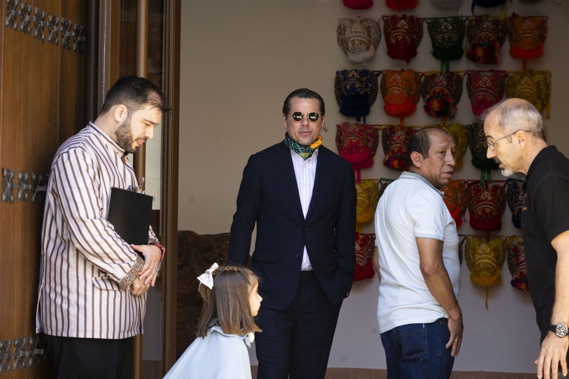 La boda de Fernando Palazuelo y Micaela Belmont, en imágenes