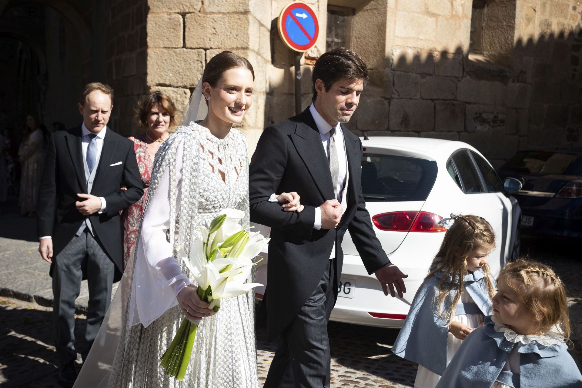 La boda de Fernando Palazuelo y Micaela Belmont, en imágenes