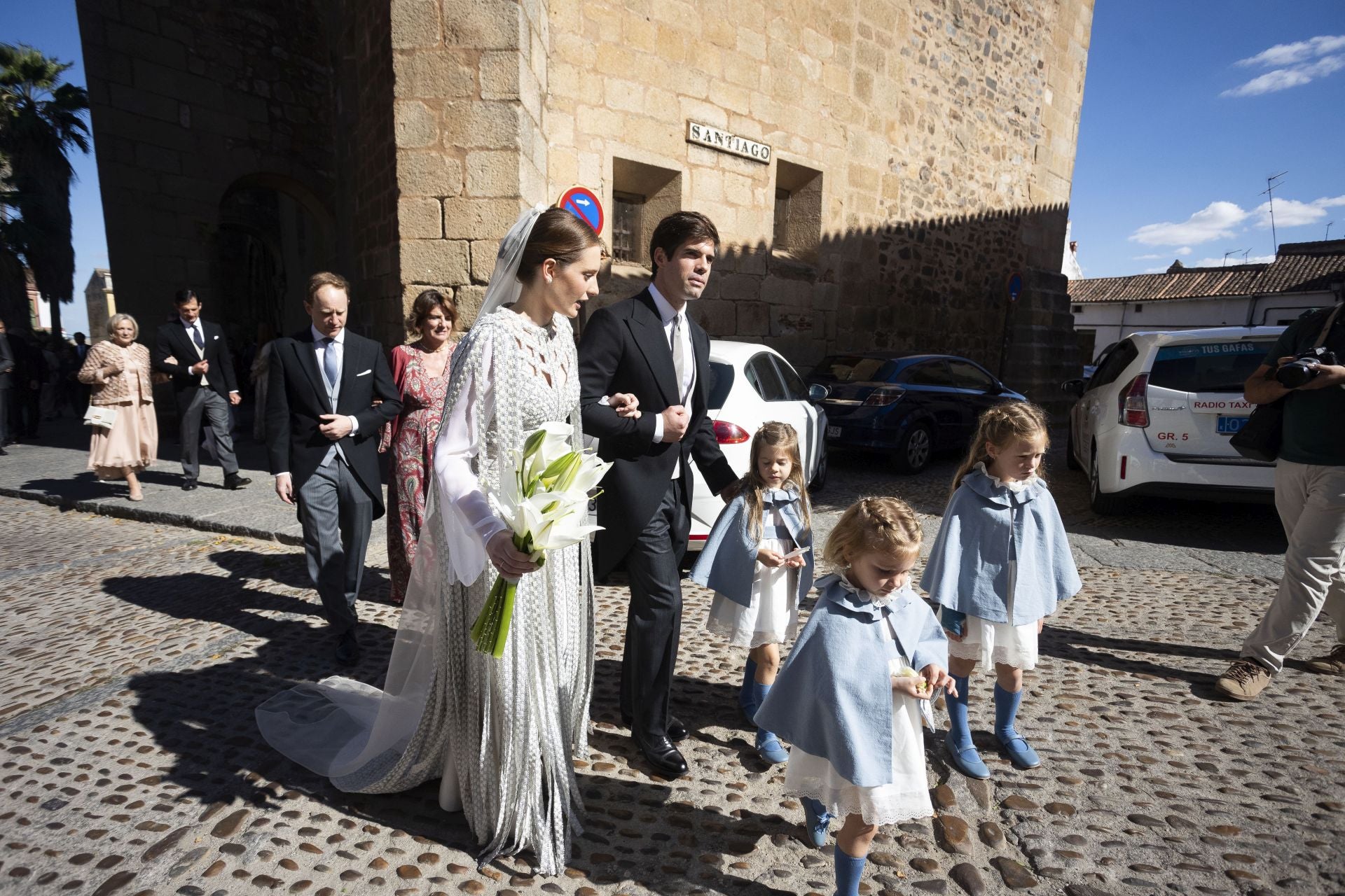 La boda de Fernando Palazuelo y Micaela Belmont, en imágenes