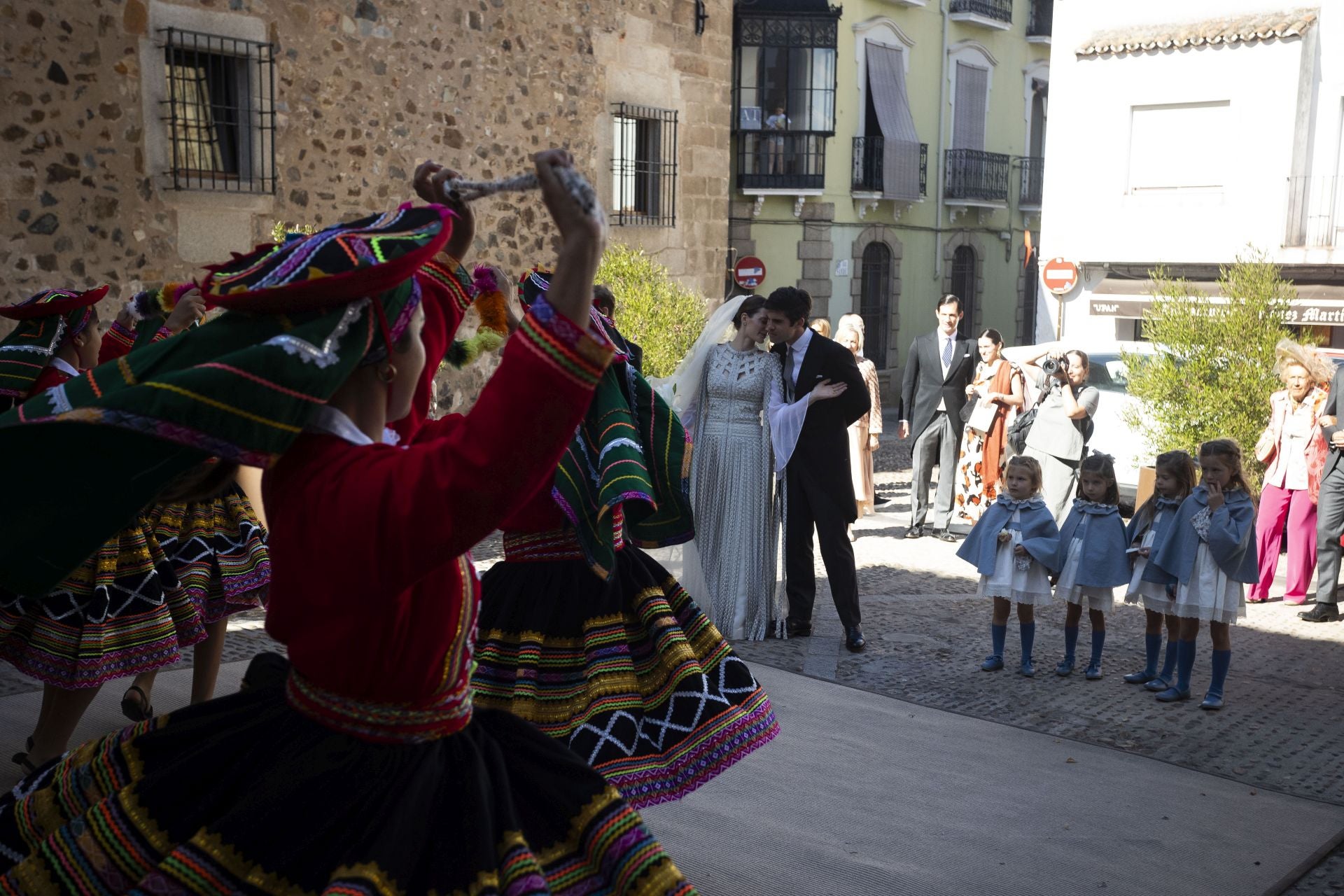 La boda de Fernando Palazuelo y Micaela Belmont, en imágenes