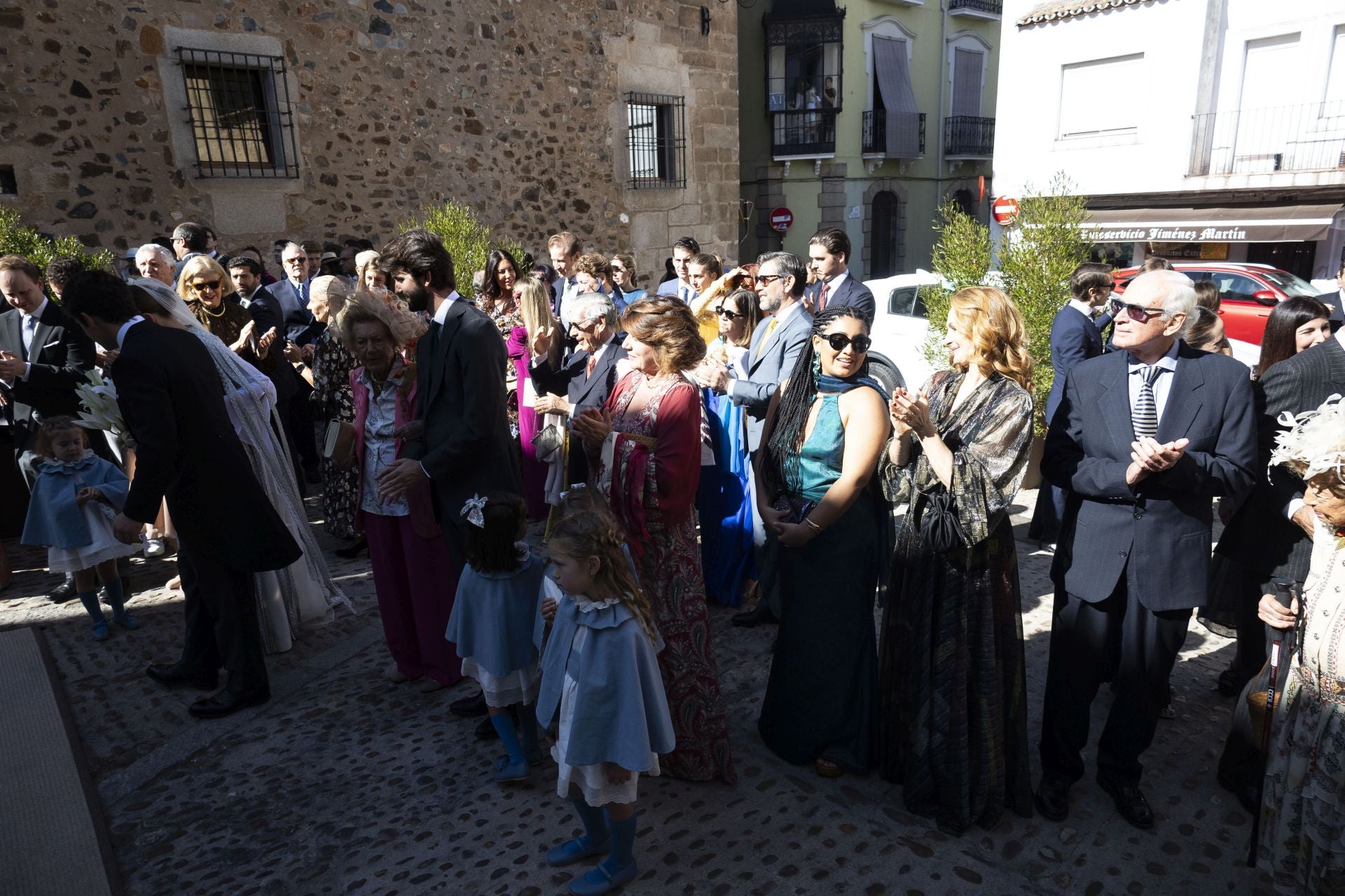 La boda de Fernando Palazuelo y Micaela Belmont, en imágenes
