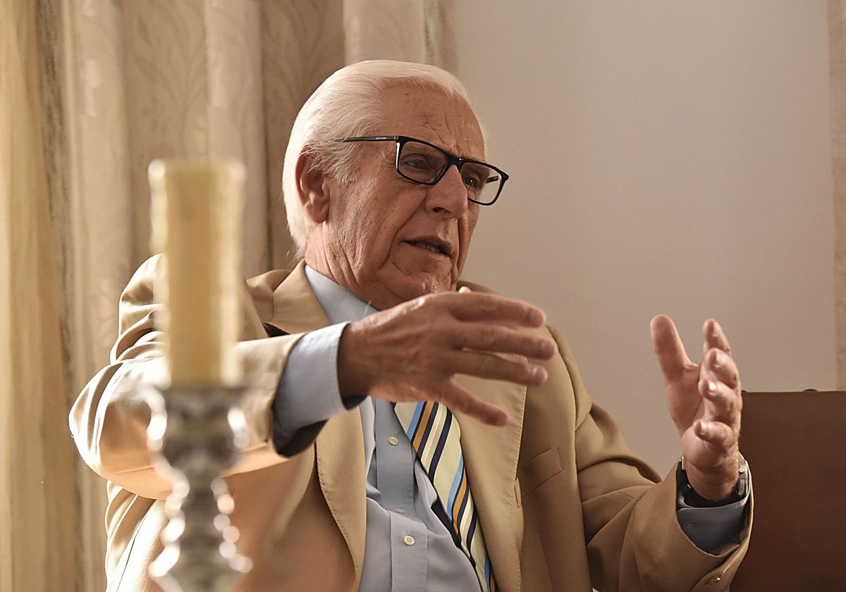 Rondão Almeida en 2021 en su casa de Elvas.