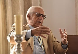 Rondão Almeida en 2021 en su casa de Elvas.