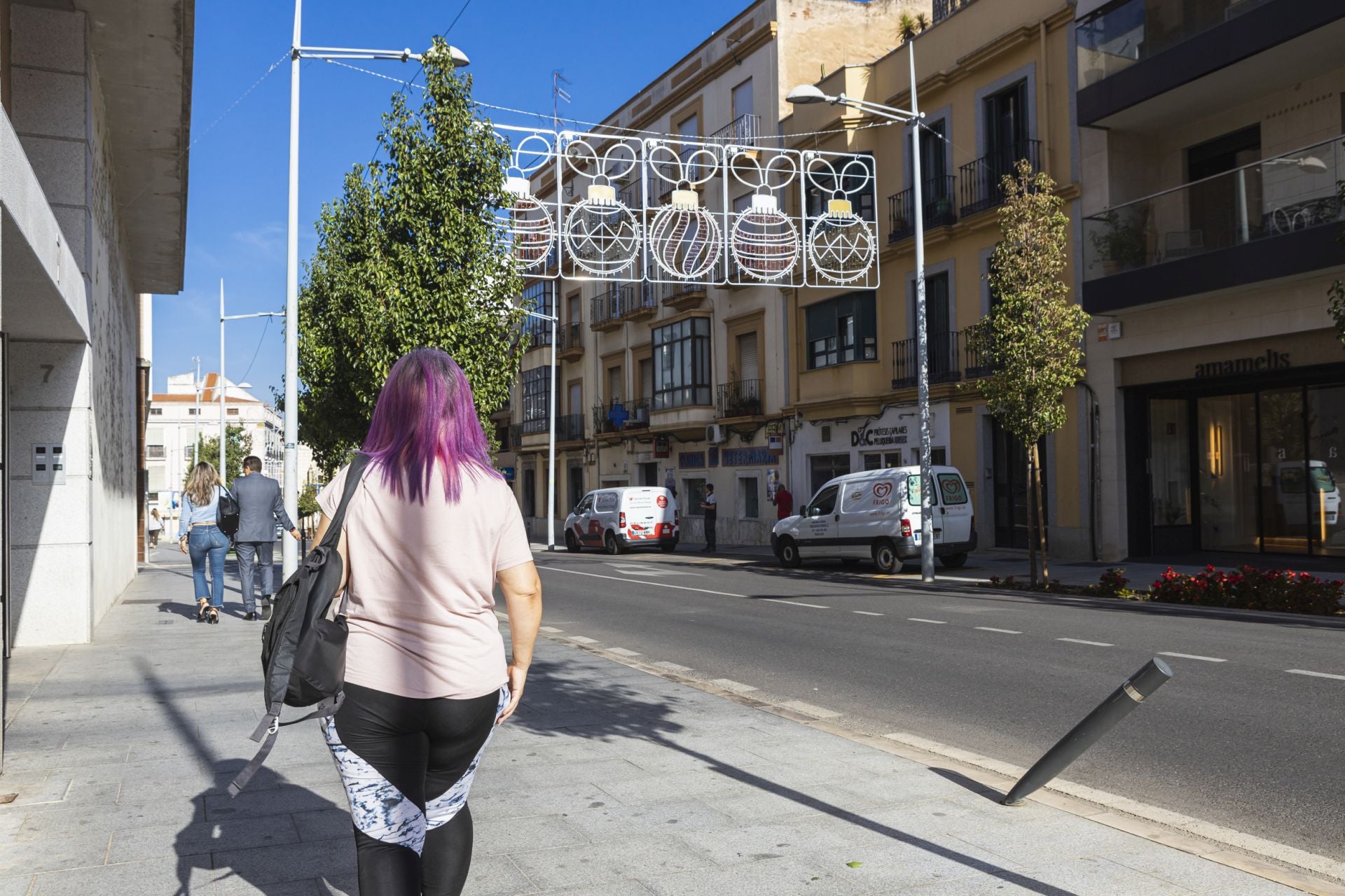 Luces en la calle Prim. 