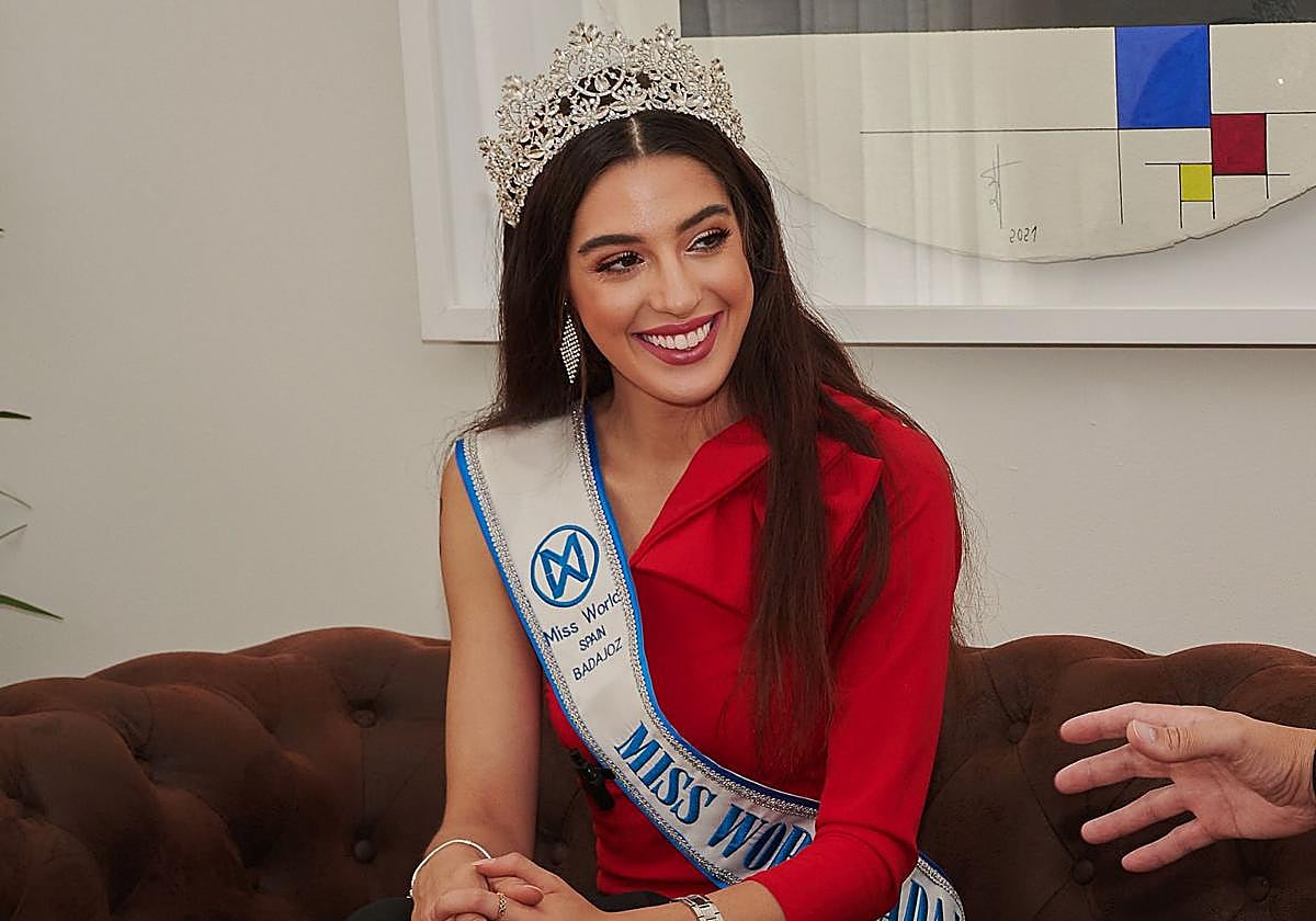 La empresaria de 25 años Nerea Pérez representará a Badajoz en Miss Mundo España
