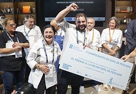 Los dueños de La Pradera al conocer su triunfo.