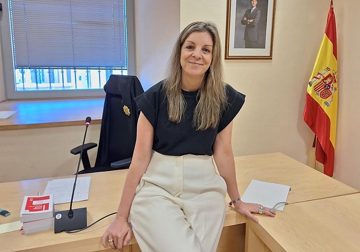 Cristina Mendigutía, jueza del Juzgado de Violencia contra la Mujer de Cáceres.