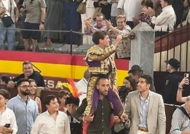 Tomas Angulo se impuso al mal juego de los astados