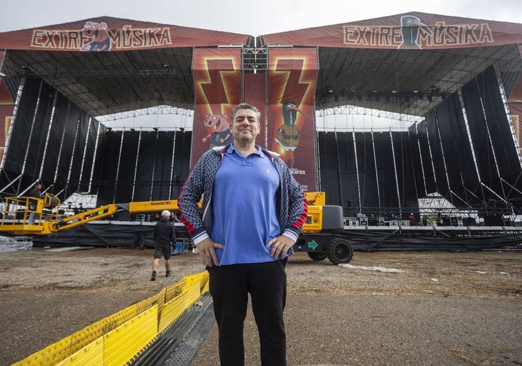 Carlos Lobo, promotor: «Habrá Extremúsika en 2026, lo que falta por decidir es si será en Cáceres»
