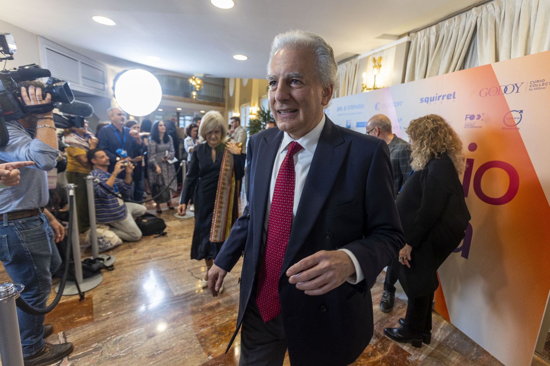 Álvaro Vargas Llosa, hijo del Nóbel peruano.