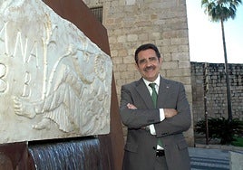 Ángel Calle, en su etapa final como alcalde de Mérida.