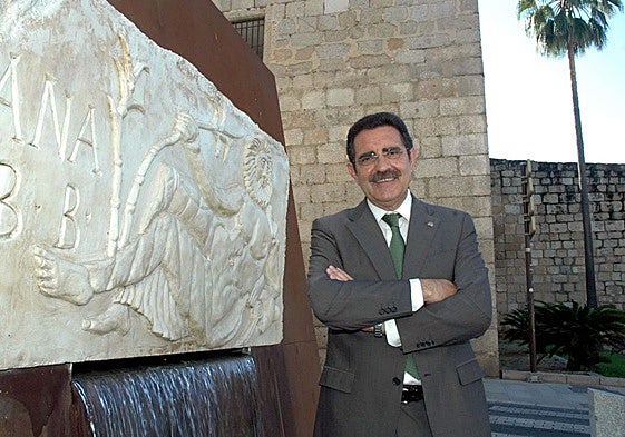 Ángel Calle, en su etapa final como alcalde de Mérida.