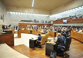 Imagen: última sesión plenaria celebrada en la Asamblea de Extremadura. Vídeo: directo del pleno de la Asamblea.