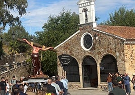 Llegada de la imagen de Jesús Condenado a San Blas.