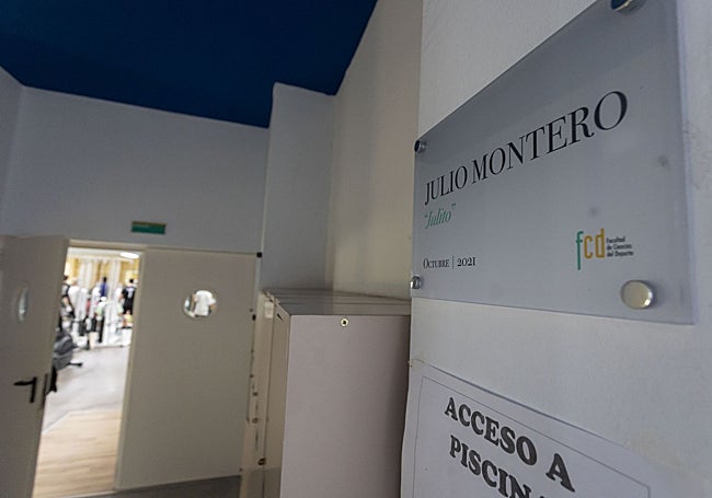 Sala de musculación dedicada a Julio Montero en la Facultad de Ciencias del Deporte.