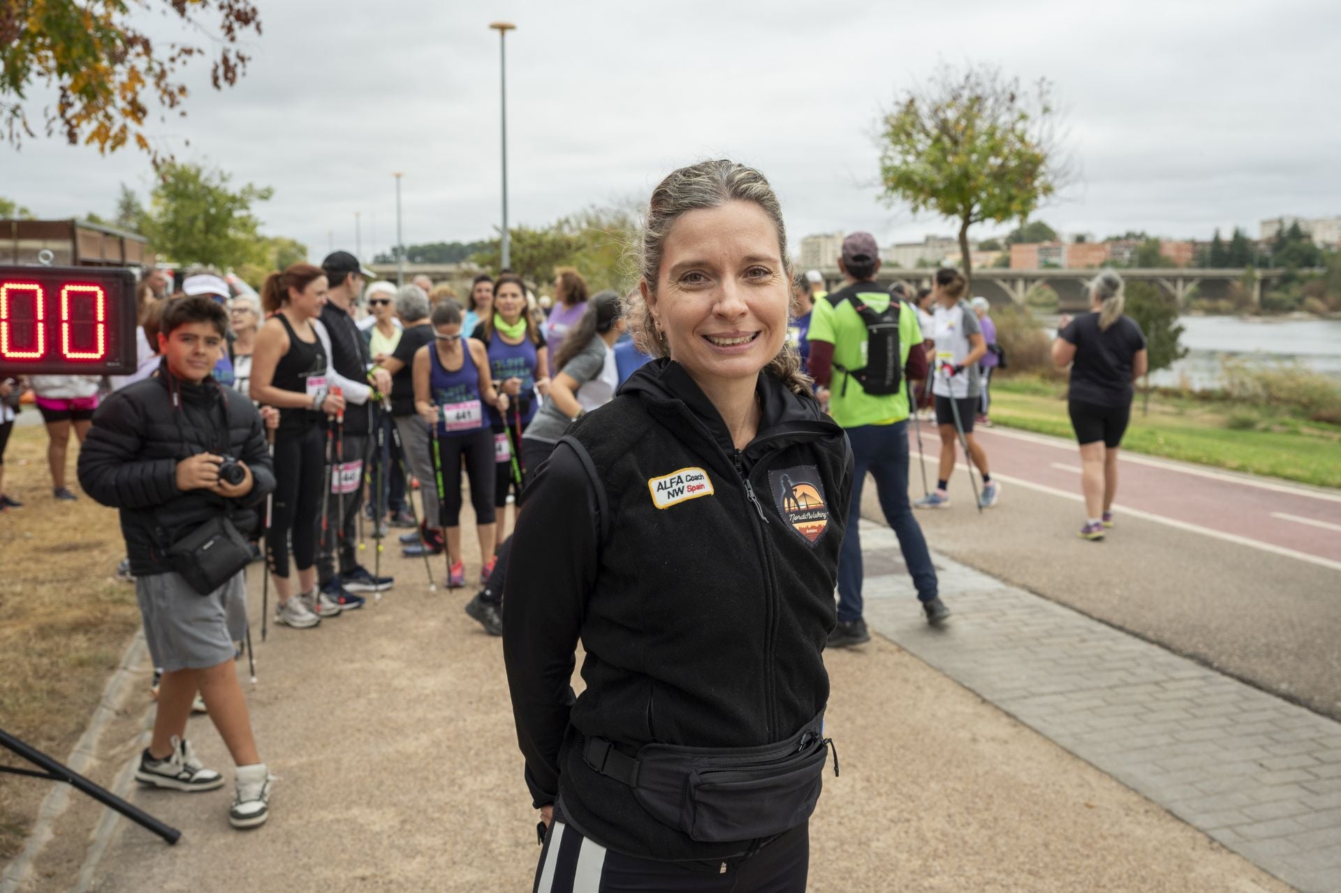 Marcha nórdica en Badajoz