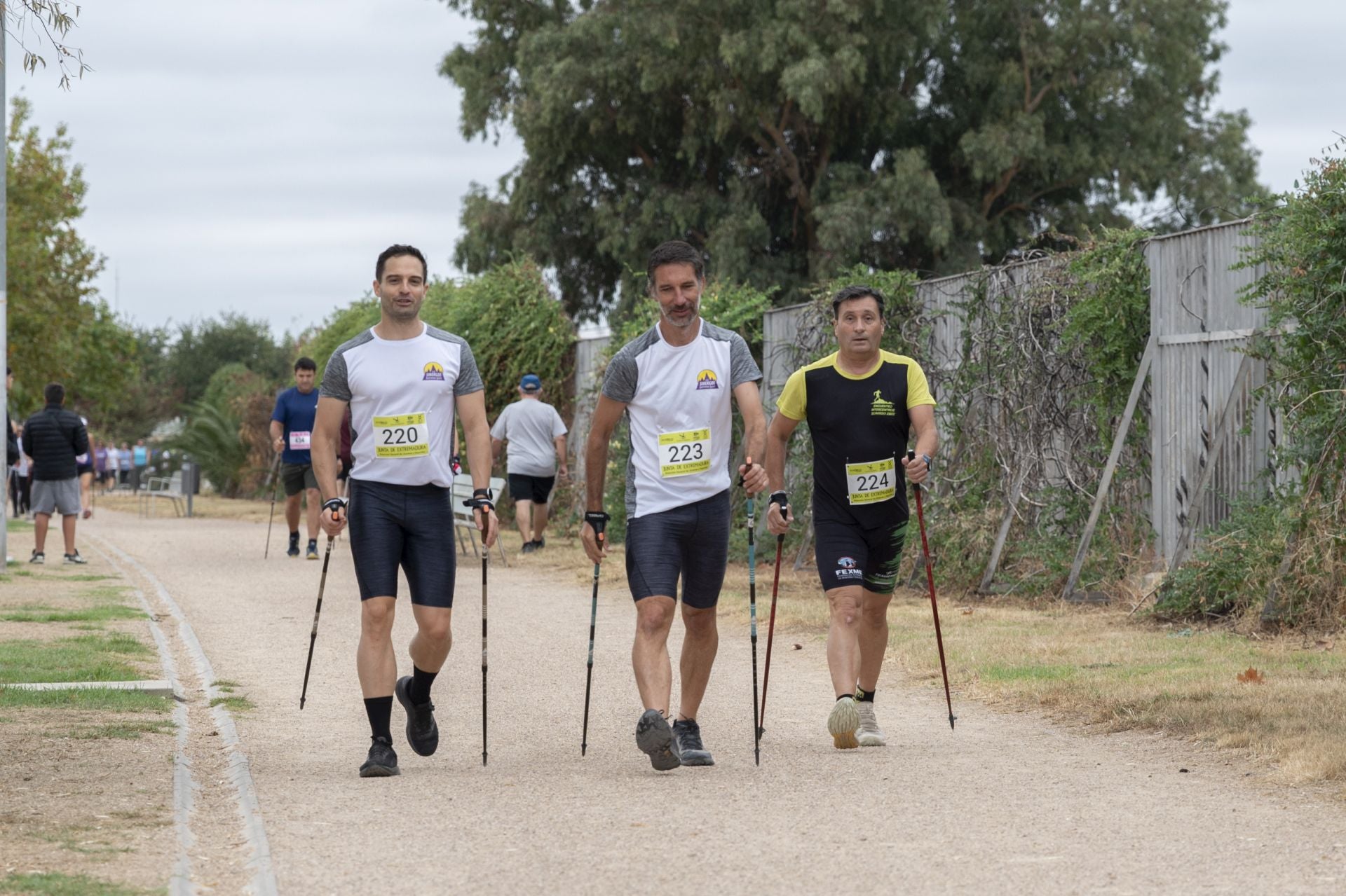 Marcha nórdica en Badajoz