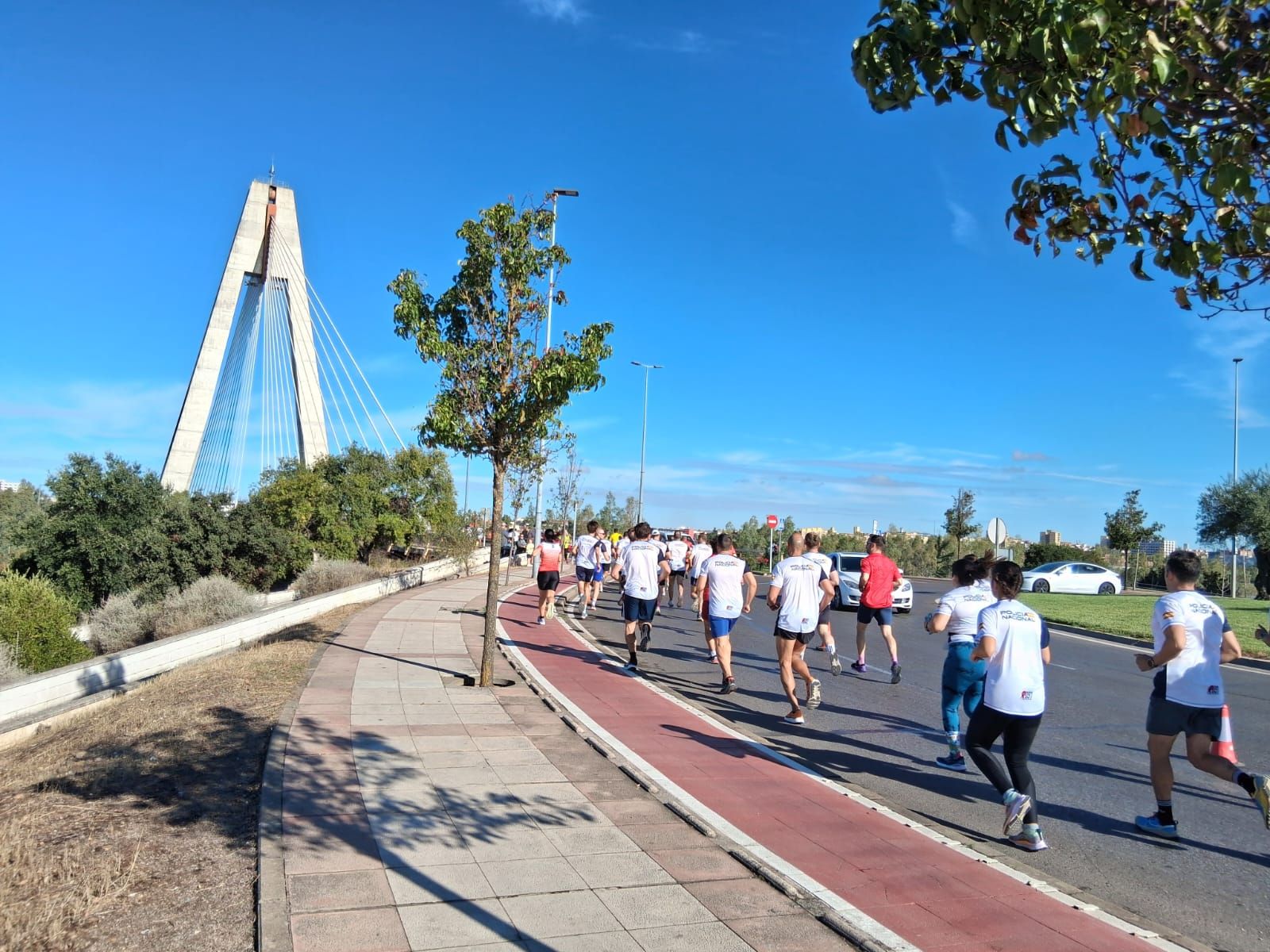 La &#039;Ruta 091&#039; de la Policía Nacional en Badajoz