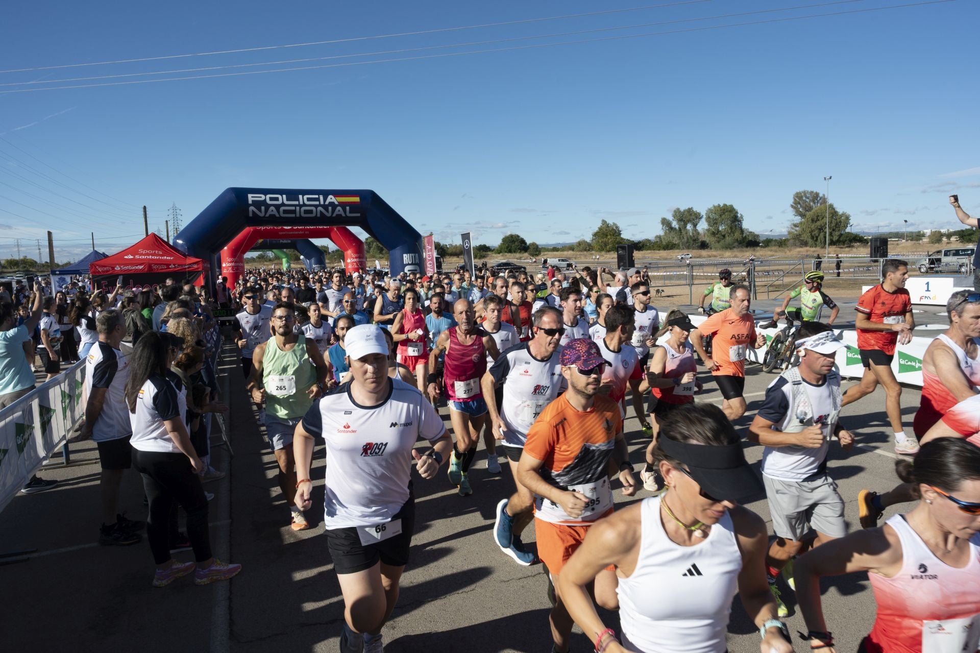 La &#039;Ruta 091&#039; de la Policía Nacional en Badajoz