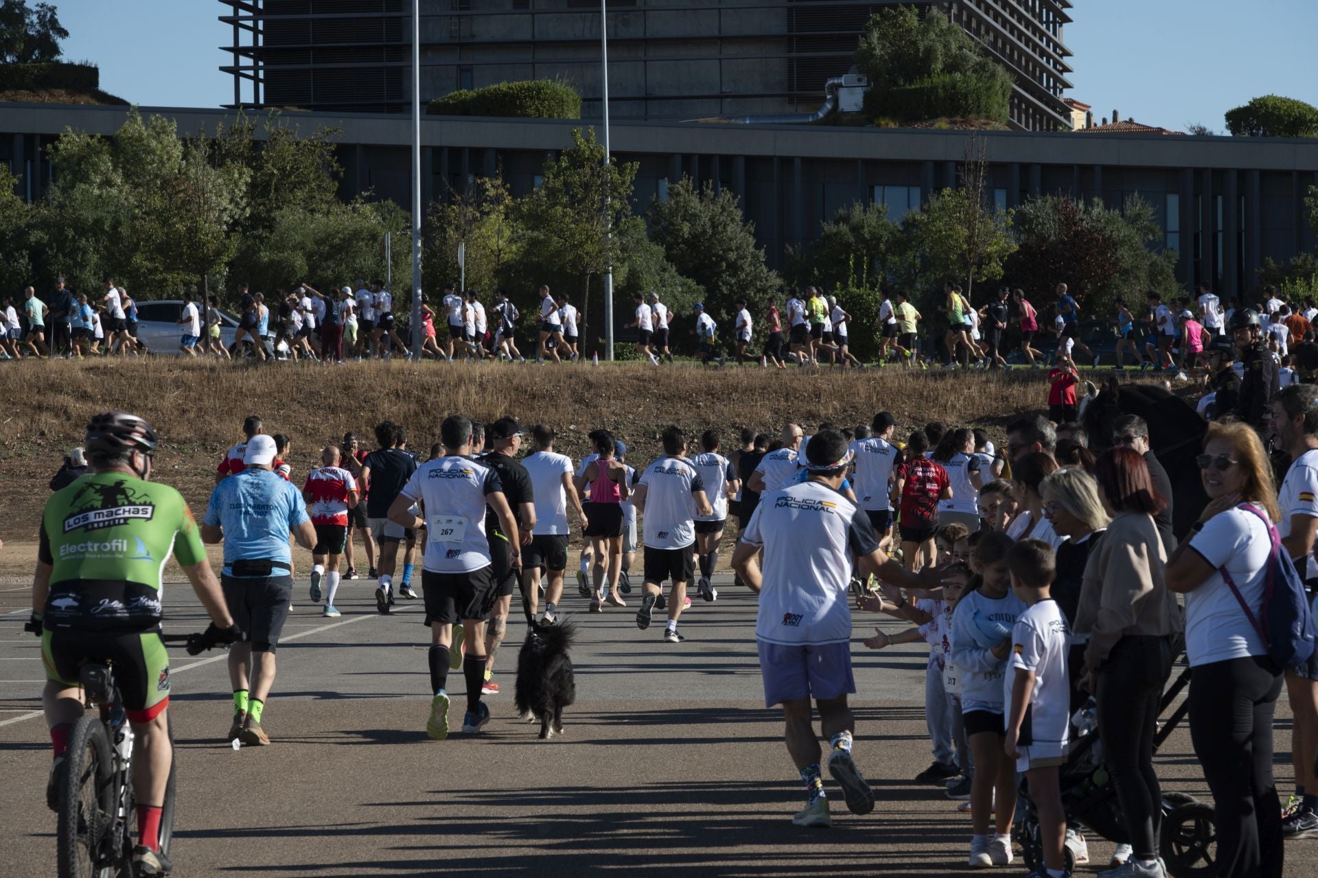 La &#039;Ruta 091&#039; de la Policía Nacional en Badajoz