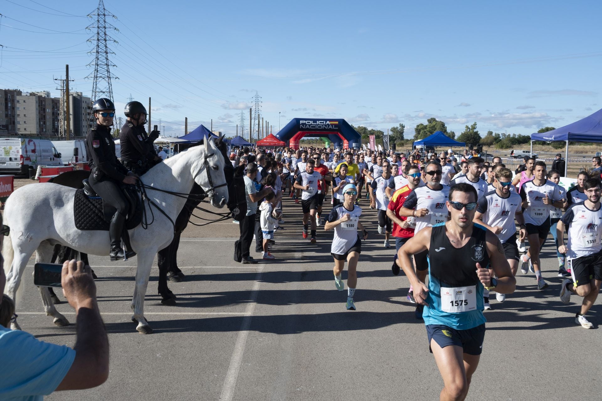 La &#039;Ruta 091&#039; de la Policía Nacional en Badajoz