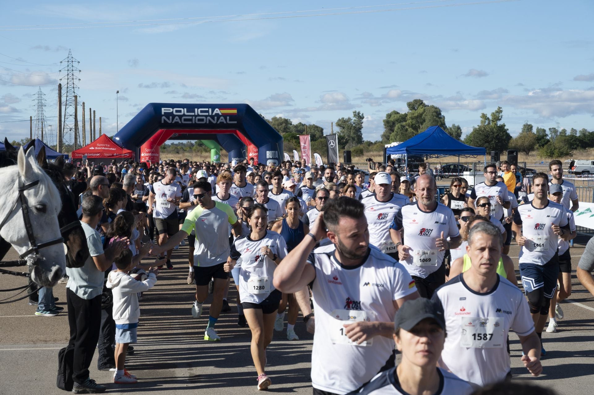 La &#039;Ruta 091&#039; de la Policía Nacional en Badajoz