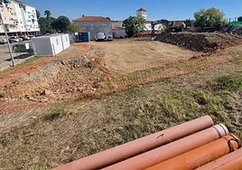 Obras de construcción del hogar de mayores de Nueva Ciudad para centro de día. Tiene 1 millón dentro del plan EDIL.